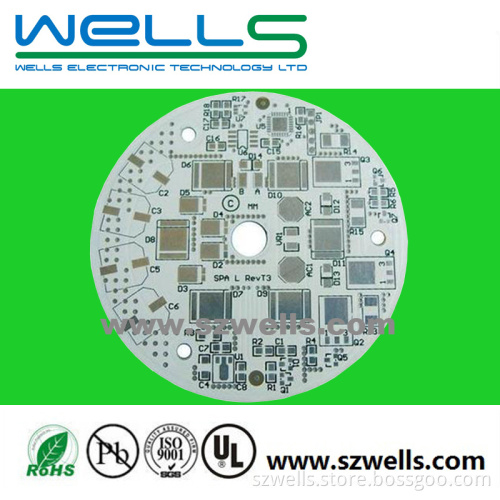 Aluminium LED Lamp PCB with Immersion Tin Finishing